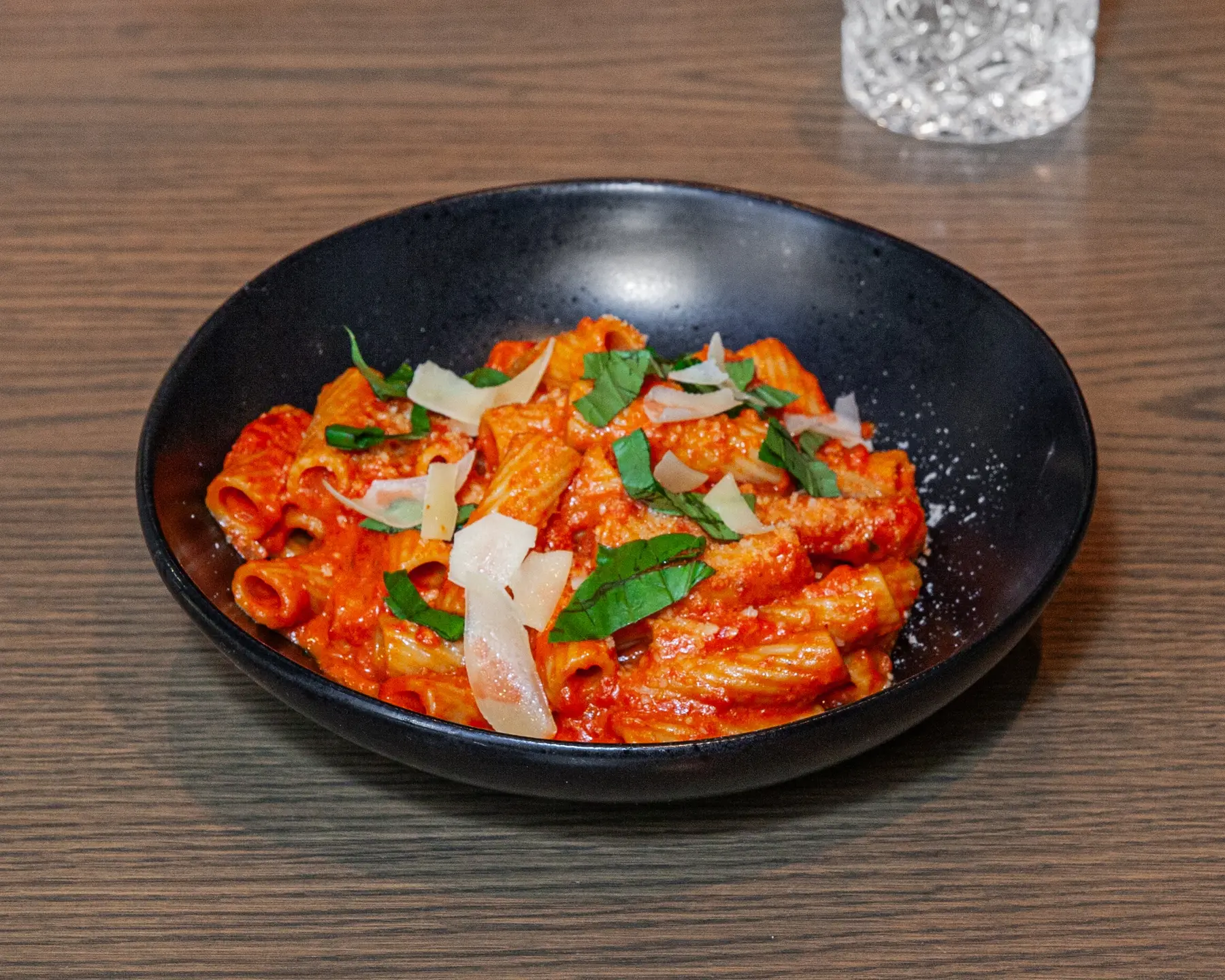 Rigatoni alla vodka from the Mag Mile dinner menu